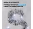 Гирлянда-мишура Neon-Night серебряная 10 LED 1,5м белый свет свечения 2 х АА 304-011 4