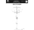 Торшер Arte Lamp ALICE A3579PN-3AB 6