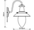 Настенный светильник Arte Lamp FISHERMAN A5518AP-1SS 4