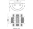 Настенный светильник ARTE LAMP BLAKE A4087AP-2SG 8