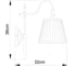 Бра Arte Lamp SEVILLE A1509AP-1PB 4