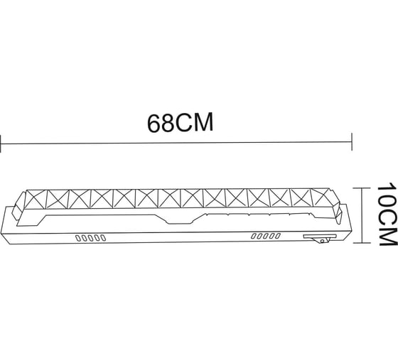 Бра Arte Lamp TRENO A1418AP-1CC