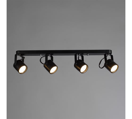Спот Arte Lamp LENTE A1310PL-4BK