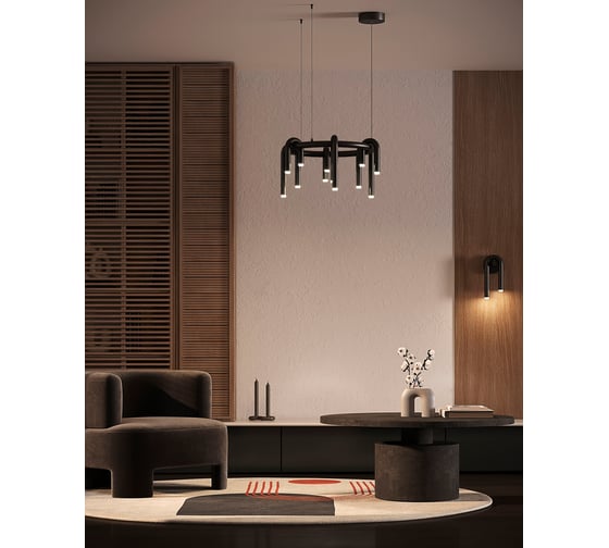 Настенный светильник ARTE LAMP WARHOL A3258AP-6BK