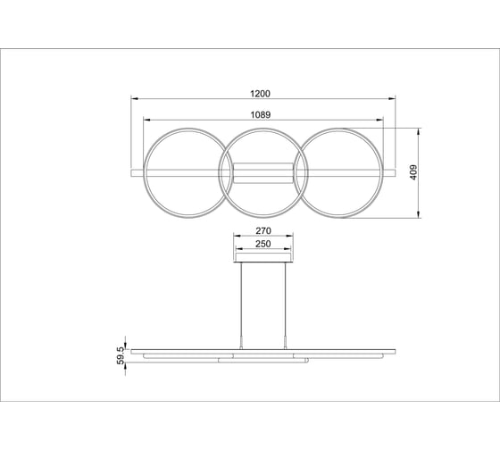 Подвесная люстра ARTE LAMP FLUIDO A3913SP-24BK