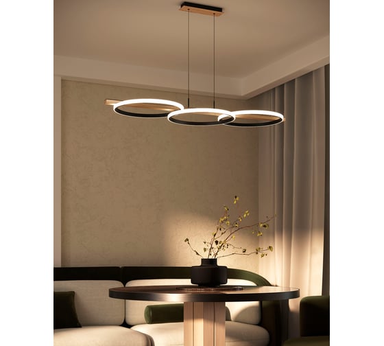 Подвесная люстра ARTE LAMP FLUIDO A3913SP-24BK