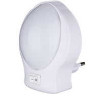 Ночник TDM ELECTRIC Овал с выключателем, белый, 0,5 Вт, 220 В SQ0357-0013