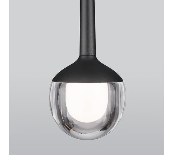 Светодиодный стационарный светильник Eurosvet DLS028, 6W, 4200K, черный a047768