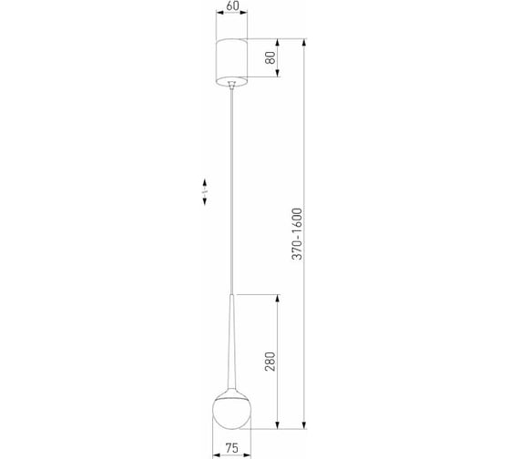 Светодиодный стационарный светильник Eurosvet DLS028, 6W, 4200K, черный a047768