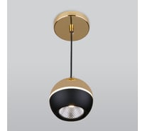 Накладной светильник Eurosvet DLS023, черный/золото a047804