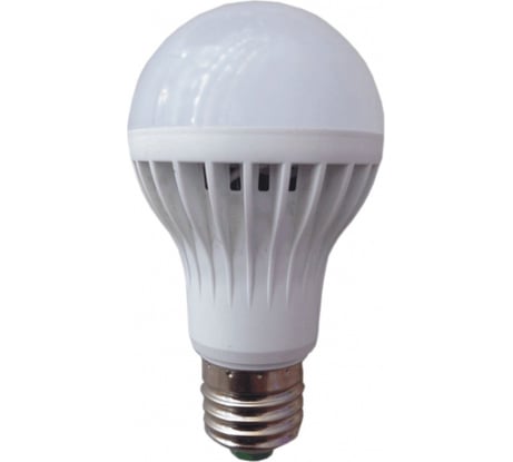 Лампа Вымпел, А57, Е27, 5,5Вт, теплый свет, пластиковый корпус 9023