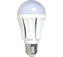 Лампа Вымпел, А60, Е27, 12Вт, холодный свет, алюминиевый корпус 9021