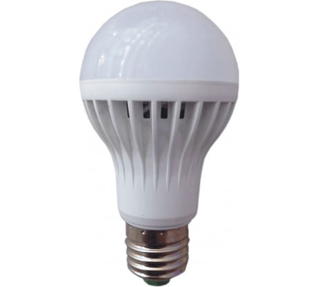 Лампа Вымпел, А57, Е27, 5,5Вт, холодный свет, пластиковый корпус 9022