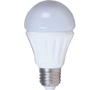 Лампа Вымпел, А60, Е27, 9Вт, холодный свет, керамический корпус 9008