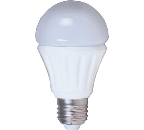 Лампа Вымпел, А60, Е27, 9Вт, теплый свет, керамический корпус 9009