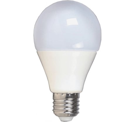 Лампа Вымпел, А65, Е27, 12Вт, холодный свет, корпус из алюминия и пластика 9007