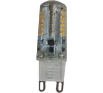 Капсульная лампа Вымпел, G9, 2.5Вт, 220В, теплый свет, алюминий 9146