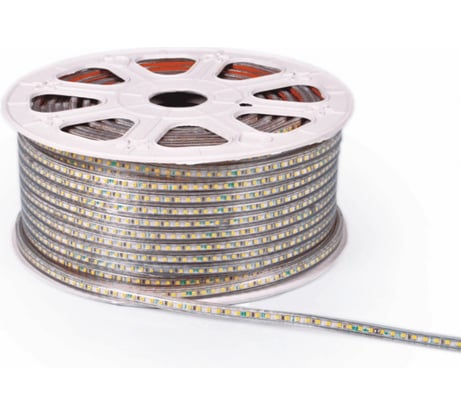 Светодиодная лента Вымпел, 60 LED3528, 220В, 1м, белый цвет IP65 9053