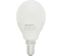 Светодиодная лампа в колбе шар СТАРТ ECO LEDSphereE14 10W 27