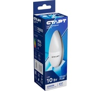 Светодиодная лампа в колбе свеча СТАРТ ECO LEDCandleE27 10W 40