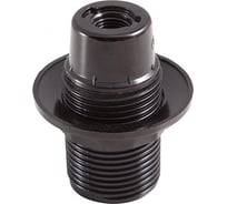 Патрон DORI Е14, с кольцом, карболитовый, черный 45762