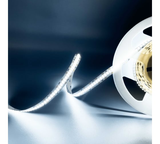Светодиодная лента Geniled 2м 12В 20Вт/м 6000К IP33 холодная подсветка 240 led/m 03588