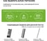Светодиодная лента Geniled 3м 24В 12Вт/м 6000К холодная подсветка 120 led/m IP33 8мм 03591 9