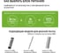 Светодиодная лента Geniled 2м 12V 20Вт/м 4000k нейтральная дневная подсветка 240 led/m IP33 10мм 03587 9