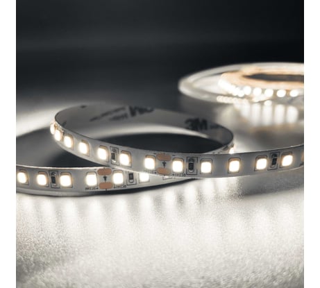 Светодиодная лента Geniled 2м 12V 12Вт/м 4000k нейтральная дневная подсветка 120 led/m IP33 8мм 03581