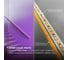 Светодиодная лента Geniled фиолетовая 3м 24В 9Вт/м COB подсветка 320 led/m IP33 5мм 03615 7