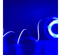 Светодиодная лента Geniled синяя 3м 24В 9Вт/м COB подсветка 320 led/m IP33 5мм 03614