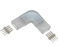 Угловой коннектор IEK RGB, 14мм, 5шт, разъем-разъем LSCON14-RGB-220-05