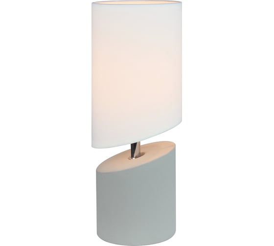 Настольный светильник ESCADA 10158-T E14x40W серый. Белый 10158/T White/Grey