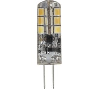 Лампочка светодиодная ЭРА STD LED JC1,5W12V840G4 G4 1,5Вт капсула нейтральный белый свет Б0033190