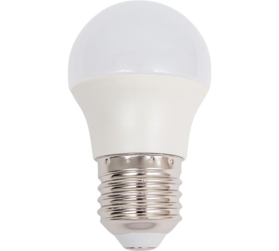 Светодиодная лампа Ecola Light Globe LED 5,0W G45 220V E27 4000K шар 75x45 TF7V50ELC