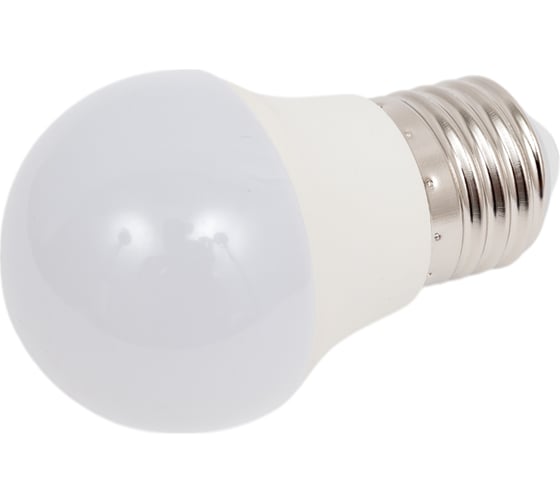 Светодиодная лампа Ecola Light Globe LED 5,0W G45 220V E27 4000K шар 75x45 TF7V50ELC