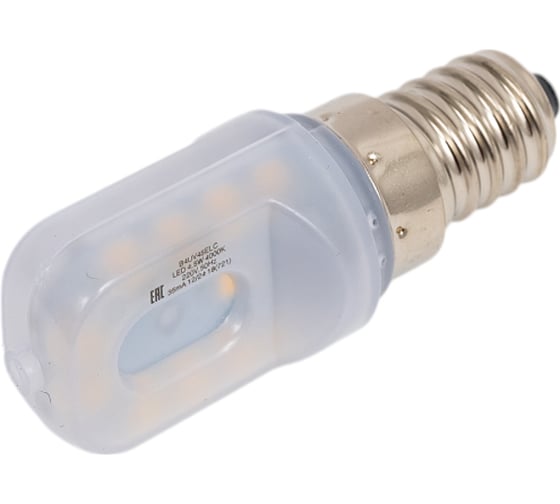 Лампа капсульная Ecola T25 LED Micro 4,5W E14 4000K 340 матовая (для холодил., шв. машинки и т.д.) 60x22 mm B4UV45ELC