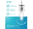 Лампа Gauss Basic Filament Свеча 4W 480lm 4000K E14 LED 50312242 4