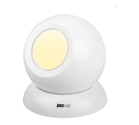 Фонарь-светильник Jazzway TS1-L1W COB 200лм 3 режима: 100проц./50процентов/мигающий беспроводной 3хAAA (не в комплекте ) белый 5023284