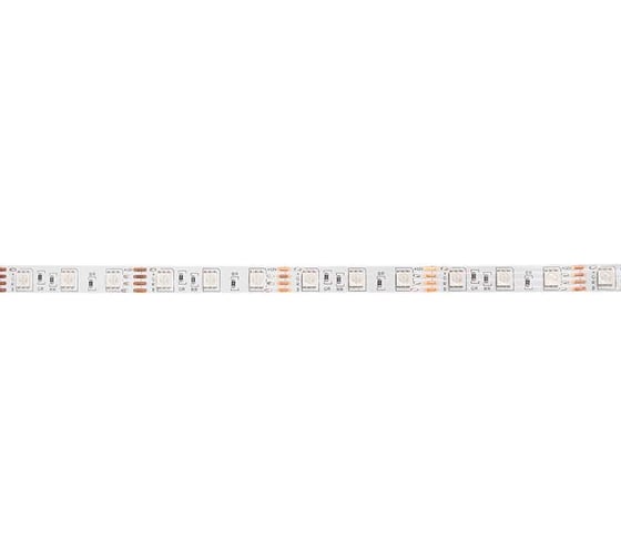 Светодиодная лента Jazzway PLS 5050/60-12В 14.4Вт/м RGB разноцветный IP20 (упаковка 5м) 1001955