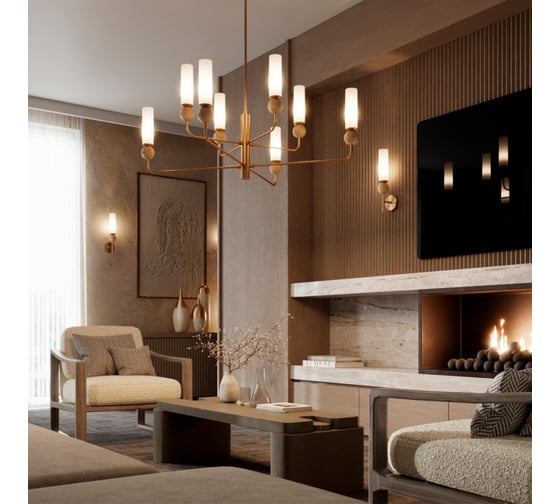 Настенный светильник ODEON LIGHT E14 40W LOLLA 6625/1 6625/1W
