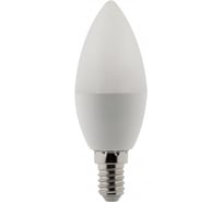 Набор лампочек ЭРА RED LINE LED B3510W865E14 R светодиодные (EC) E14, R 10Вт, свеча, холодный белый, 10 штук Б0056760
