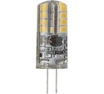 Набор лампочек ЭРА STD LED JC2,5W12V827G4 светодиодные (EC) G4, 2,5 Вт, капсула, теплый белый свет, 10 штук Б0056479
