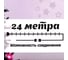 Гирлянда для дома Серпантин 24м, 280 ламп, LED, зеленый провод, 8 режимов, IP-20, Фиолетовый (возможность соединения) 725-988 6