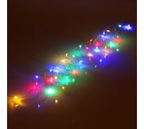 Гирлянда для дома Серпантин на батарейках 3,0 м, 30 ламп, LED, 1 режим, IP-20, Мультицвет 183-0201