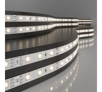 Светодиодная лента Elektrostandard 60Led 4,8W, IP20, 3300K, теплый белый (2835 12V 60Led 4,8W IP20) a040995