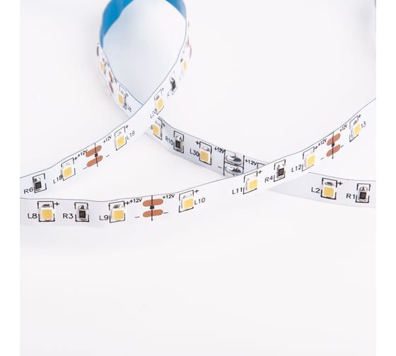 Светодиодная лента Elektrostandard SLS 01 CW IP20 5m 2835 12V 60Led 4,8W IP20 6500K холодный белый a049837