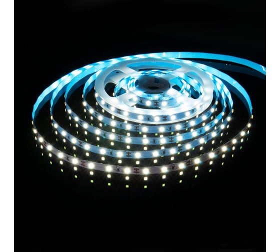 Светодиодная лента Elektrostandard SLS 01 CW IP20 5m 2835 12V 60Led 4,8W IP20 6500K холодный белый a049837