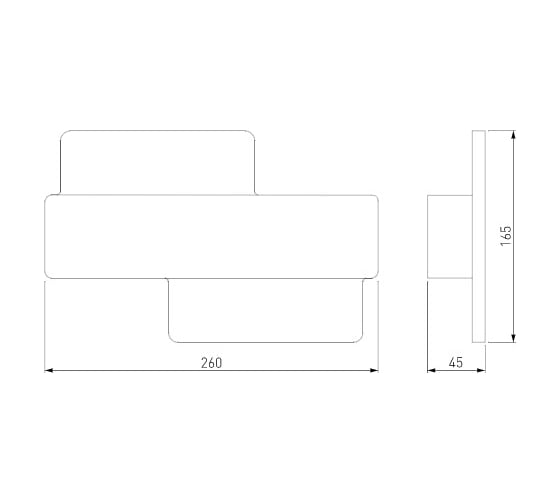 Настенный светодиодный светильник Elektrostandard 4014/2 1 LED белый a045470