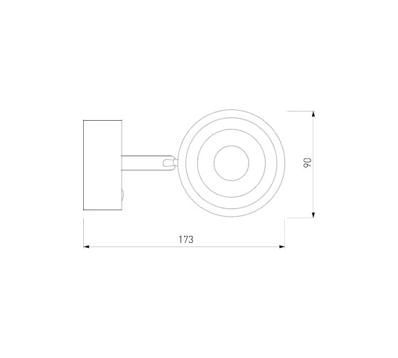 Настенный светодиодный светильник Elektrostandard MRL LED 1018 Oriol белый a047878